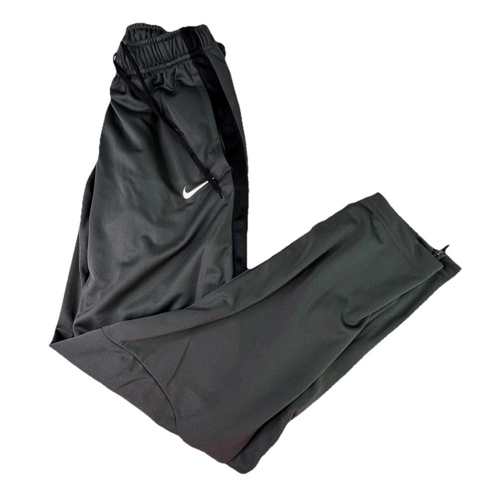 Nike Pants Mens‎ Medium Gray Track Joggers Zip Ankle Soccer Training